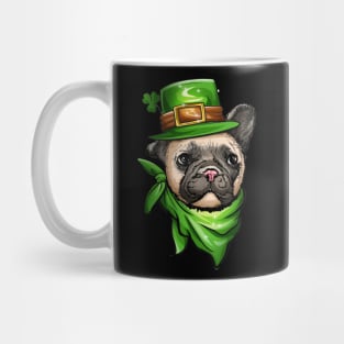 french bulldog st patrick's day Mug